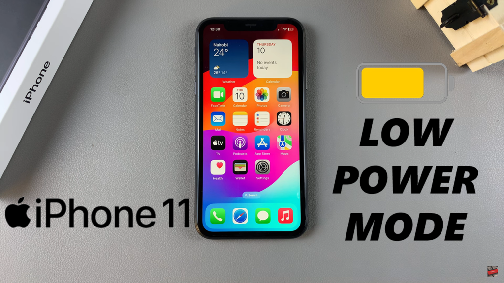 How To Turn OFF Low Power Mode On iPhone 11